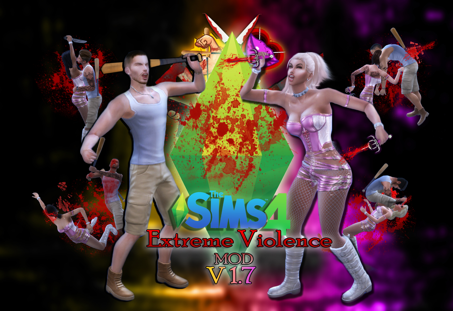 extreme violence mod sims 4 how to download